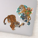Search for chinese new year stickers Tiger