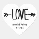 Search for love arrow stickers Elegant