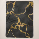 Search for black and gold blankets Modern