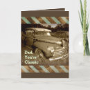 Search for car fathers day cards Vintage cars