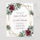 Search for gold christmas wedding invitations Budget
