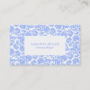 Search for floral pattern business cards White