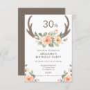 Search for deer antlers invitations Roses