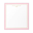 Search for pink notepads Chic