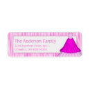 Search for dress return address labels Pink