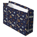 Search for dog paw print gift bags Blue