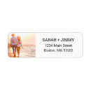 Search for engaged couple return address labels Script