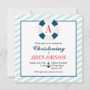 Search for nautical christening invitations Anchor