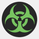 Search for biohazard sign stickers Zombies