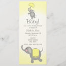 Search for yellow elephant baby shower invitations Mother and baby