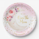 Search for moon and stars plates Pink
