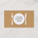 Search for butcher business cards Caterer