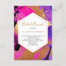 Search for art bridal shower invitations Geometric