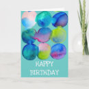 Search for abstract watercolor birthday cards Blue
