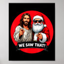 Search for santa and jesus posters Christian