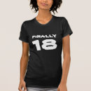 Search for number 18 tshirts Eighteen