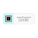 Search for initial l return address labels Monograms
