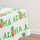 Search for tropical tablecloths Pineapple