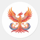 Search for phoenix bird stickers Flame