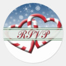 Search for red heart wedding stickers Rsvp