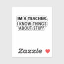 Search for funny biology stickers Teacher