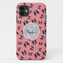 Search for boston terrier dog iphone cases Pink