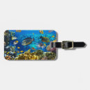 Search for fish luggage tags Red