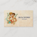 Search for cherub business cards Vintage