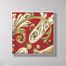 Search for foliage canvas prints Red