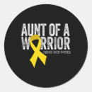 Search for childhood cancer ribbon stickers Warrior