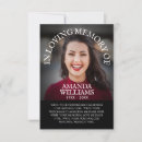 Search for photo memorial invitations Thank you
