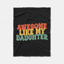 Search for mother daughter blankets Dad