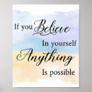 Search for believe in yourself posters Saying