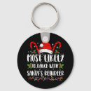 Search for reindeer key rings Party