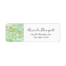 Search for white daisy return address labels Summer