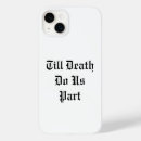 Search for death iphone cases Black and white