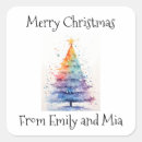 Search for rainbow tree stickers Simple