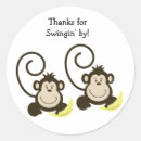 Search for monkey with banana stickers Birthday