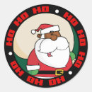 Search for black santa claus stickers Merry christmas