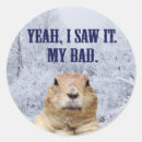 Search for groundhog day stickers Winter