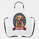 Search for golden retriever dog aprons Funny