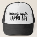 Search for happy hats Typography