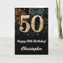 Search for fun 50th birthday cards Fireworks