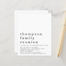 Search for family reunion Simple