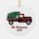Search for green truck christmas tree decorations Festive