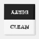 Search for washed magnets Clean