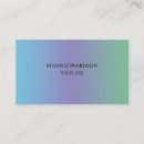 Search for gradient business cards Elegant