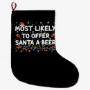 Search for beer christmas stockings Xmas