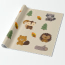 Search for beaver wrapping paper Woodland