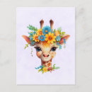Search for giraffe face postcards Zoo